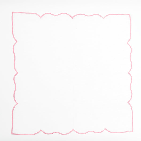 Pink Ava Linen Napkin (Set of 4)