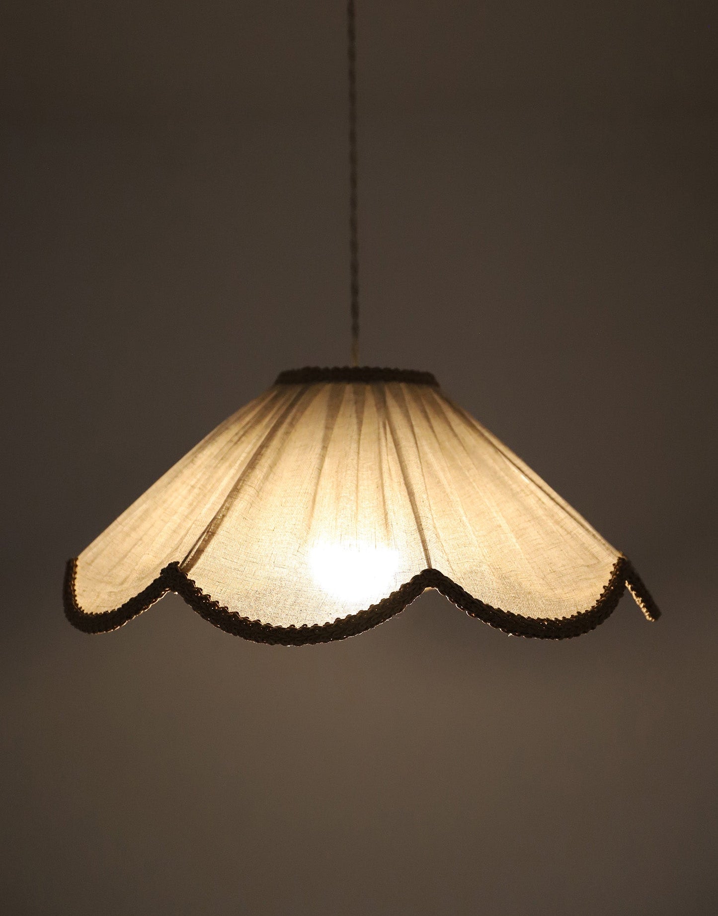 Françoise "Classic Beige" Floral Pendant Light