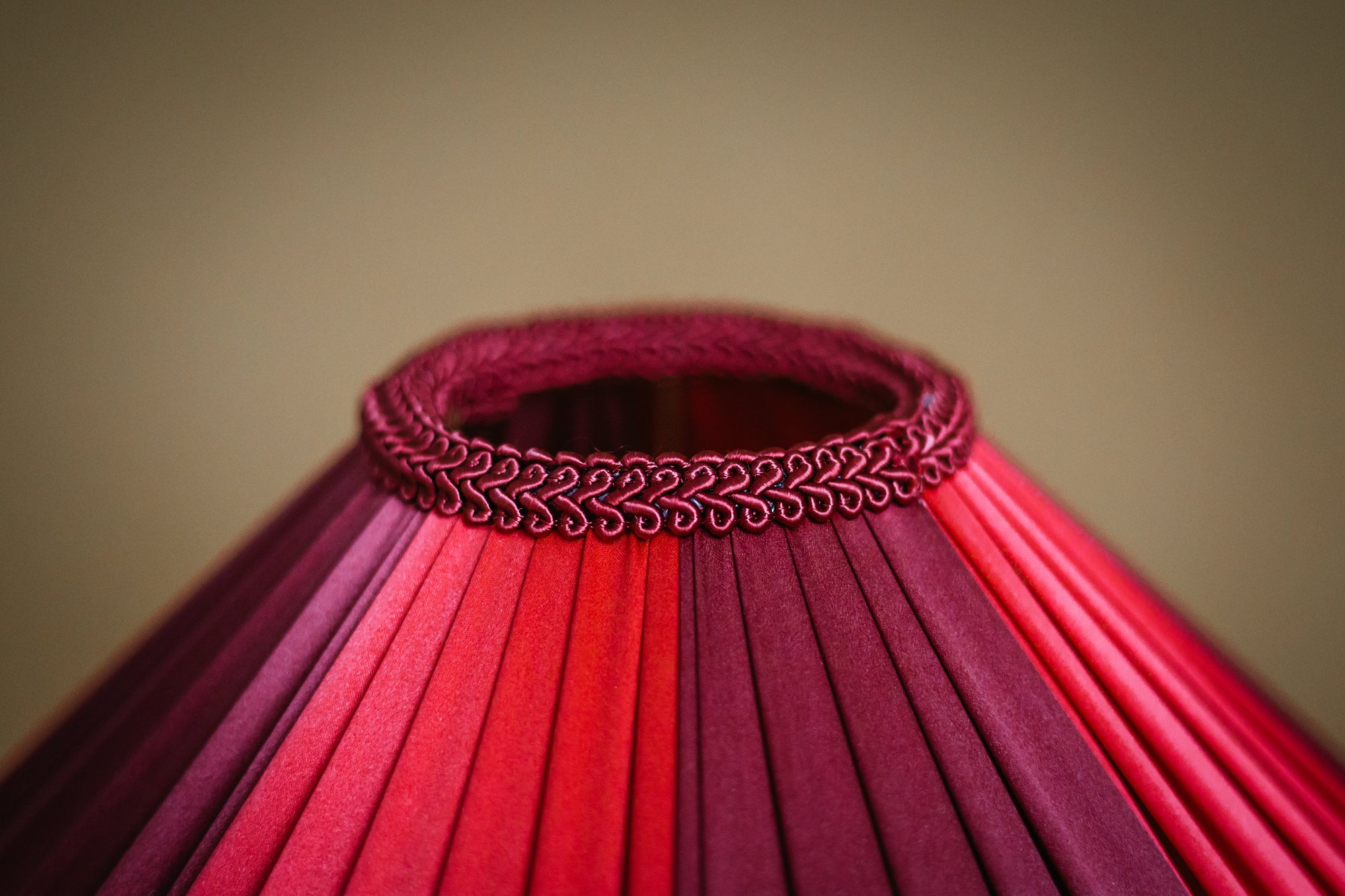 The Fitz - Burgundy Lamp