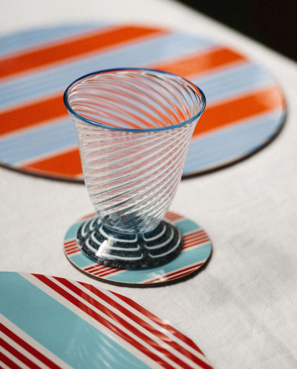 Amalfi Stripes Coaster