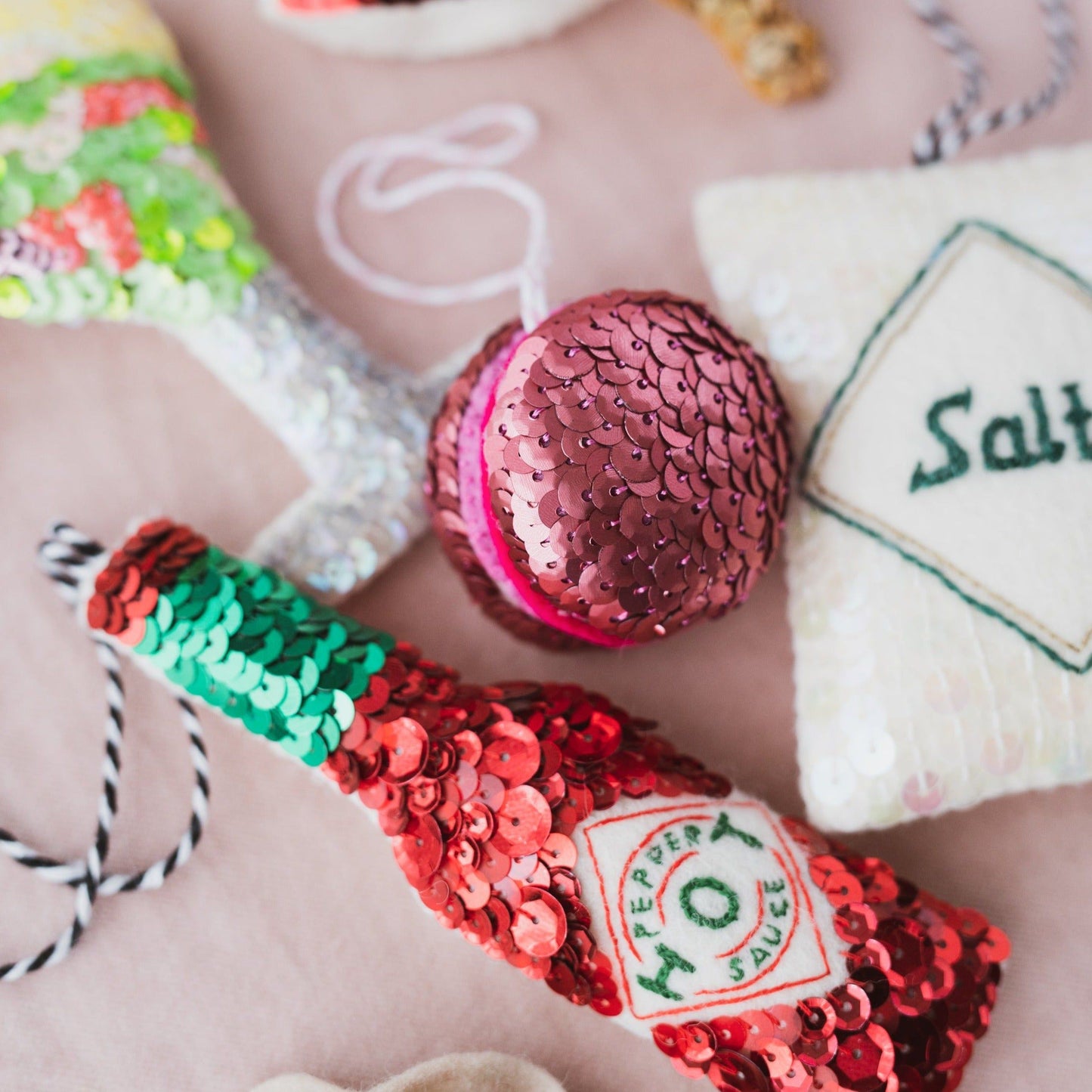 Super Salt Sequin Hanging Ornament