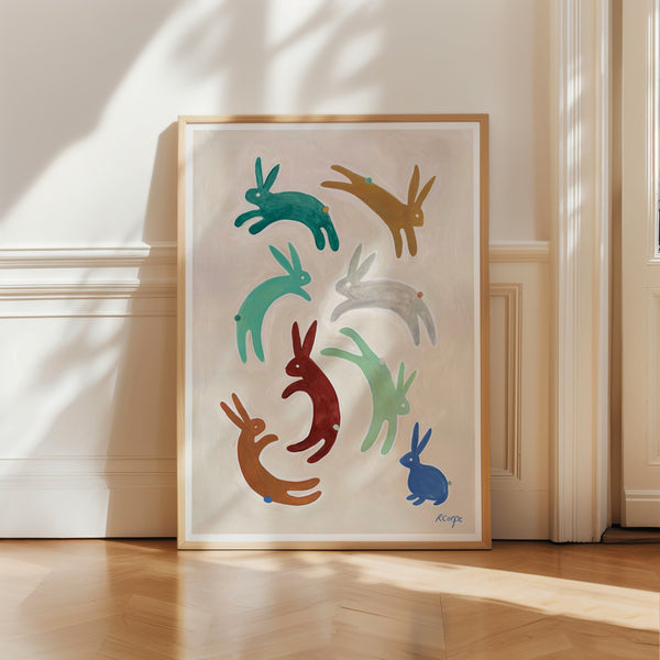 A4 - Rabbits Print