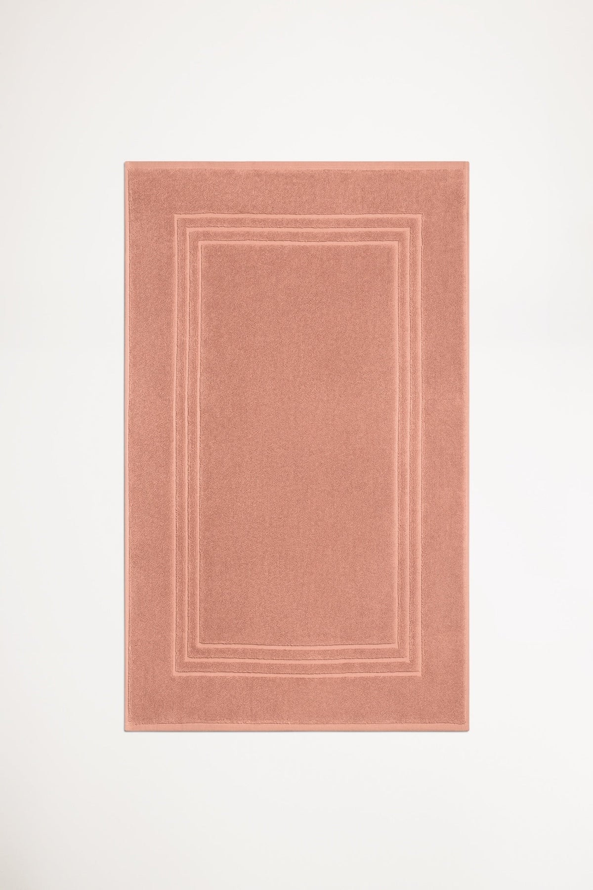 Organic Cotton Bath Mat - Terracotta
