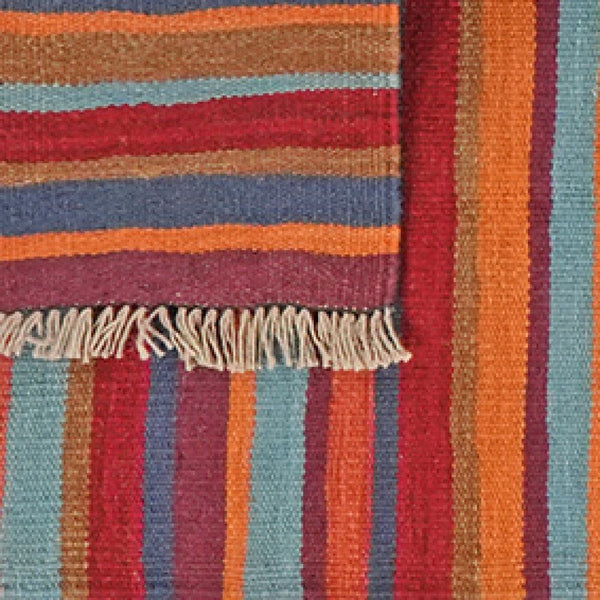 Gashgai Kilim · Hand-wovent – Multicolored, 190x61 cm