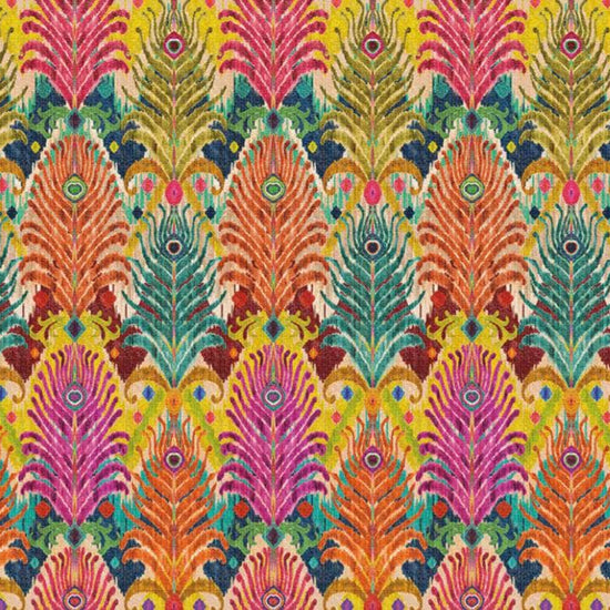 Matthew Williamson Cotton Tablecloth Peacock Feather - Style 04