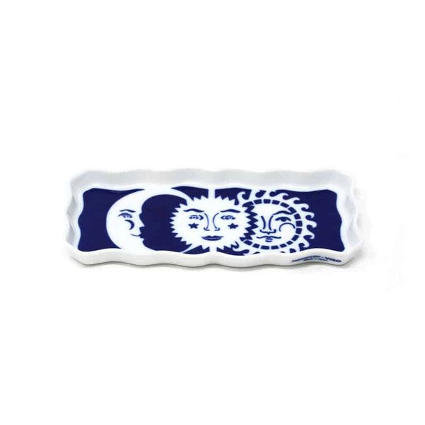 Night and day zodiac Porcelain Tray