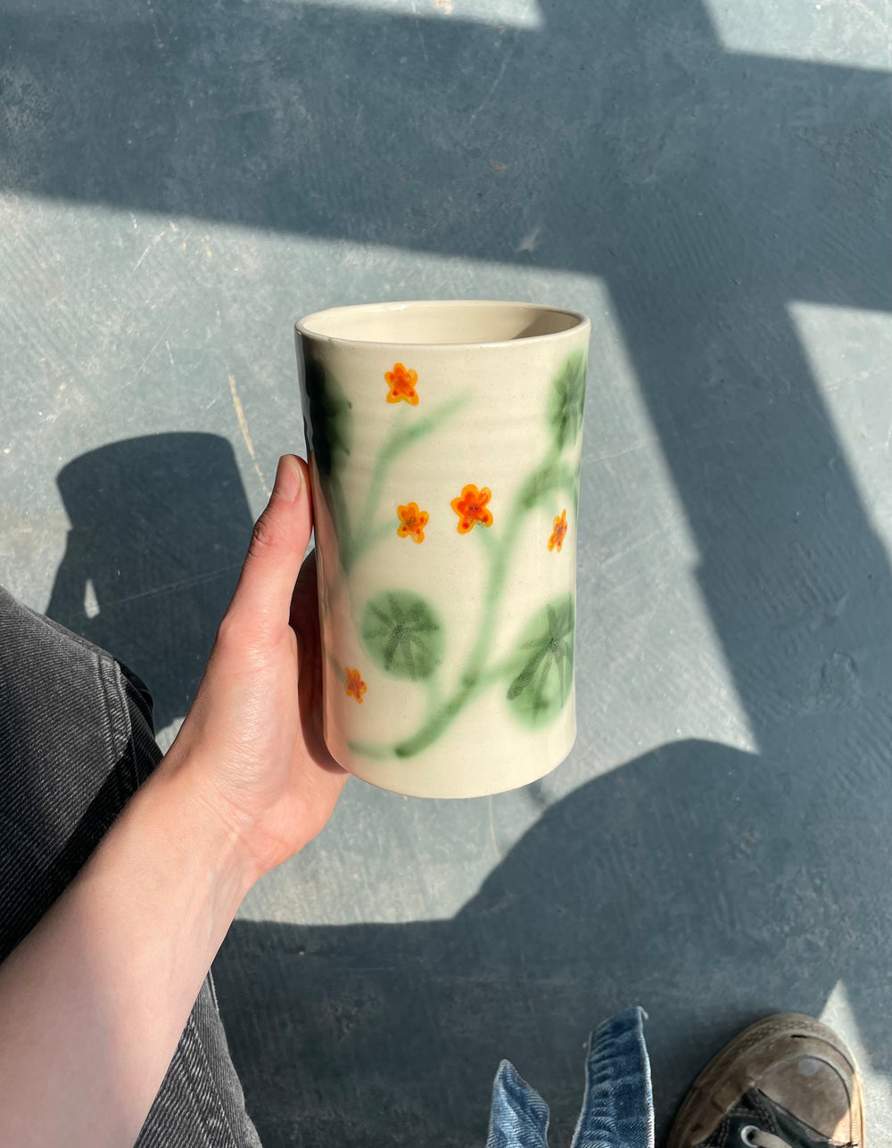 Nasturtium Vase #2