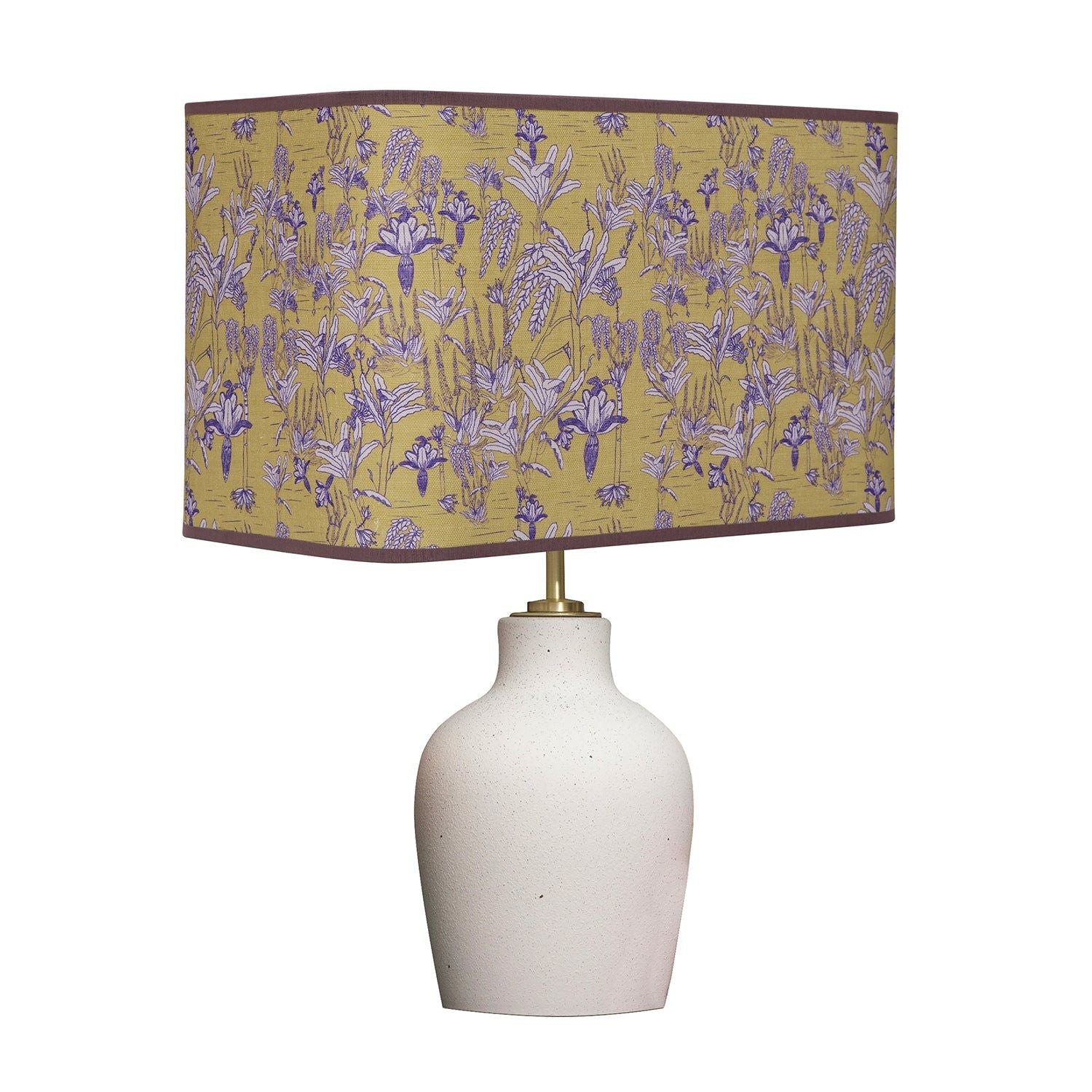 Tropicalia | Butter Yellow Oblong 16" Lampshade