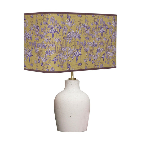 Tropicalia | Butter Yellow Oblong 16" Lampshade