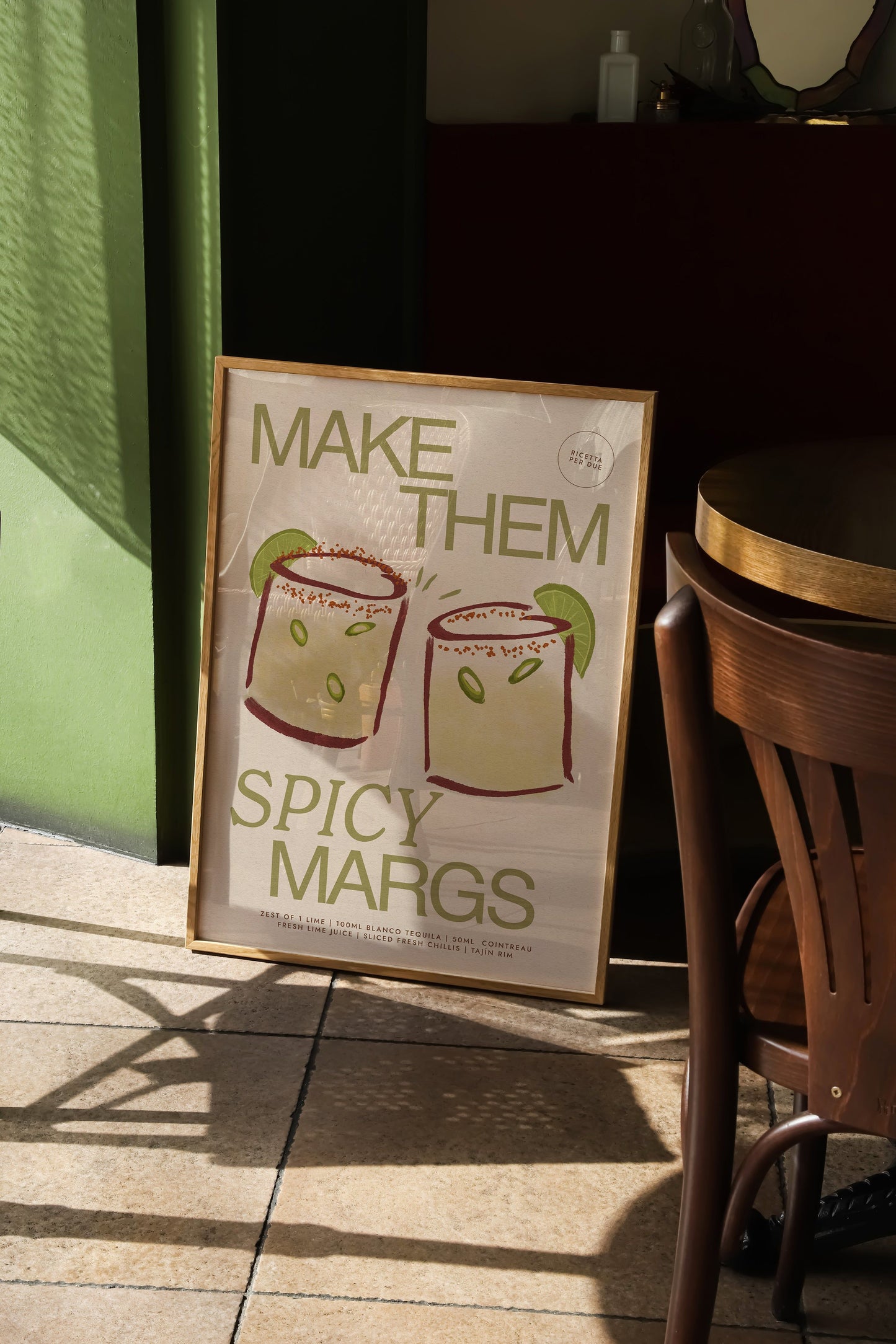 Spicy Marg Print