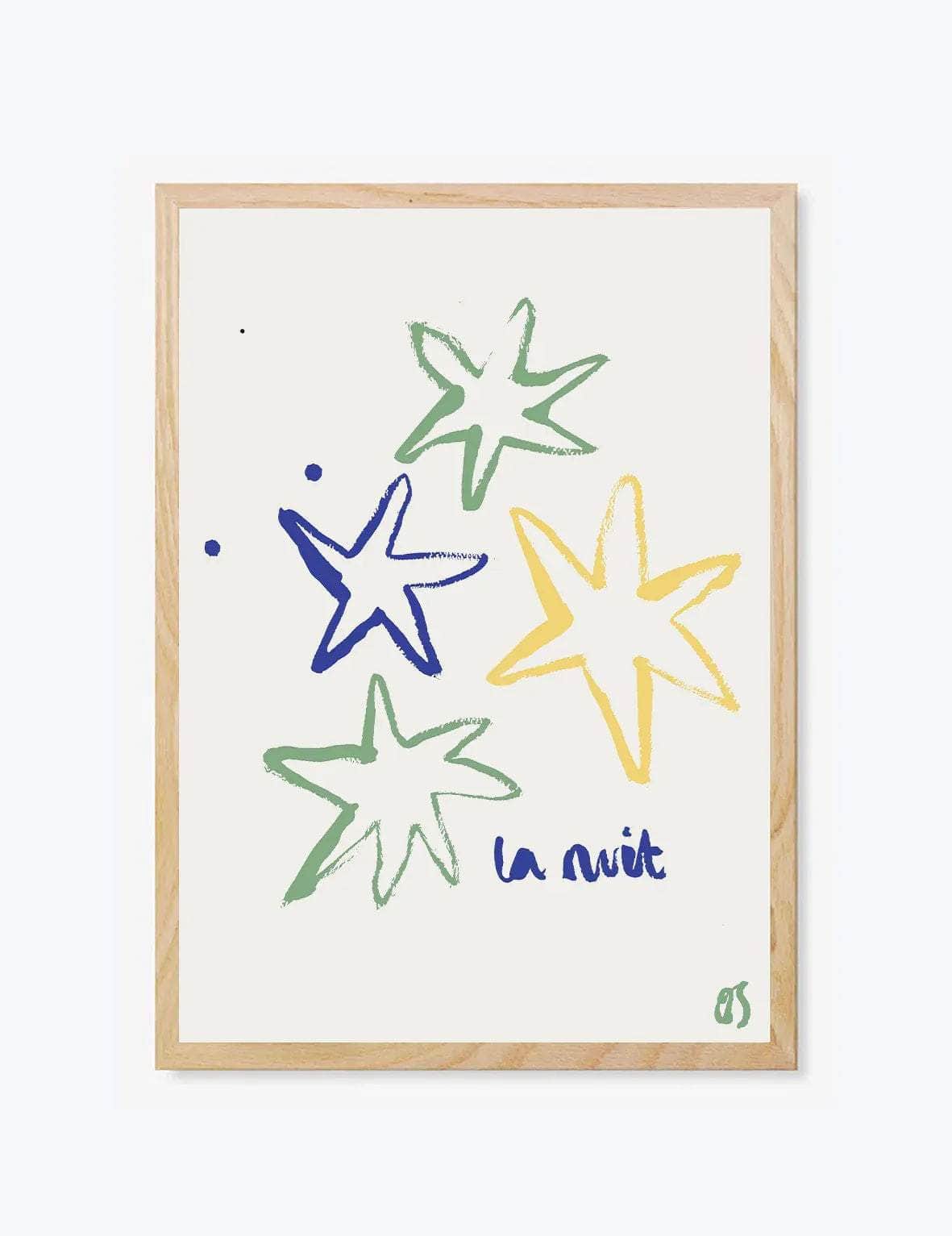 La Nuit in Colour Print