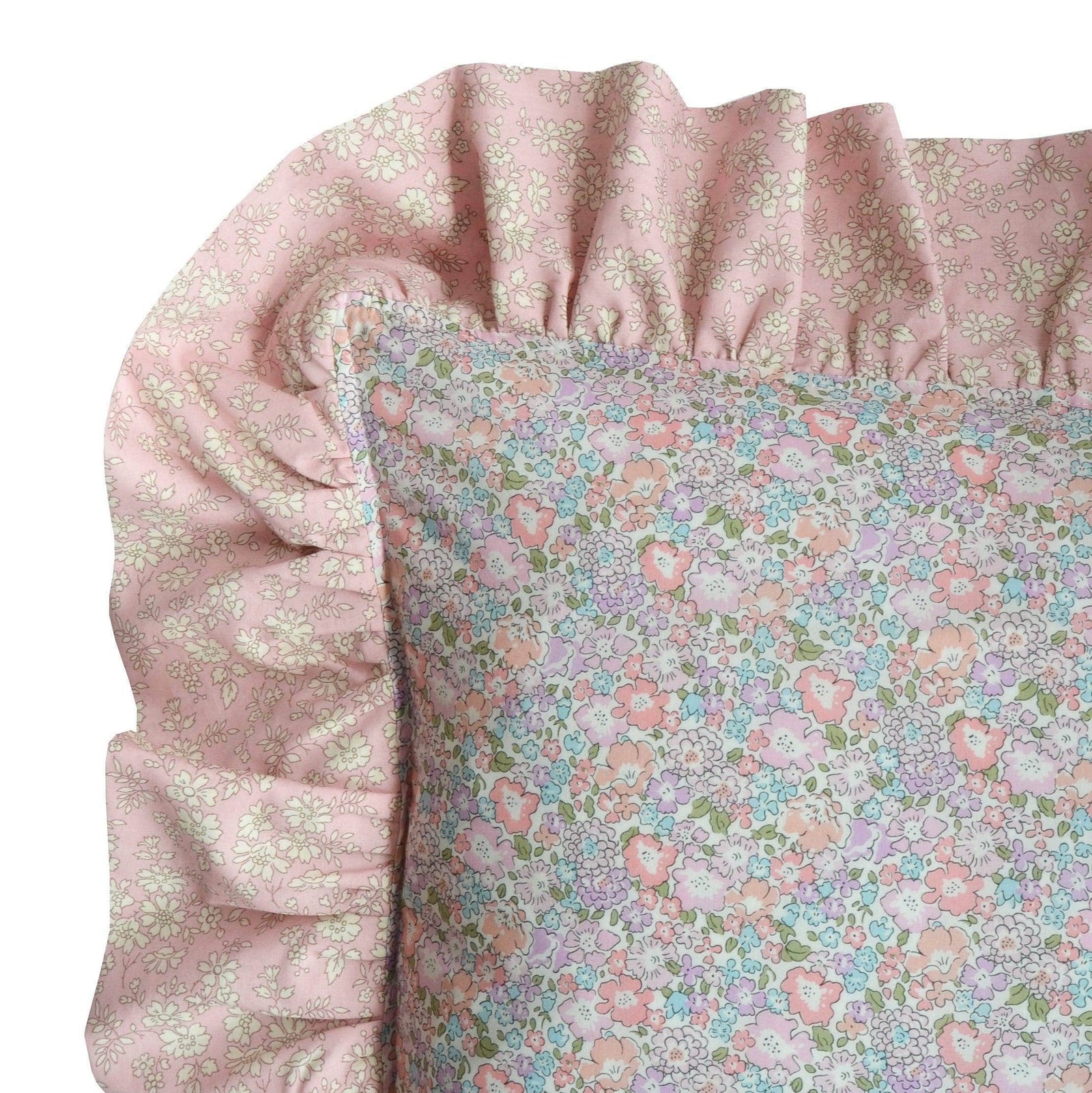Ruffle Cushion Made With Liberty Fabric Michelle & Capel