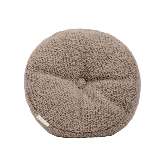 Le Rond - Wool Bouclé Cushion Sawdust