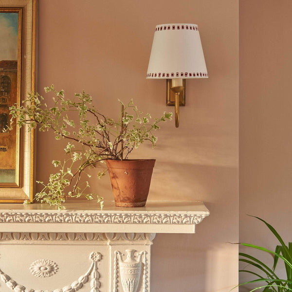 Plum Gemstone Lampshade