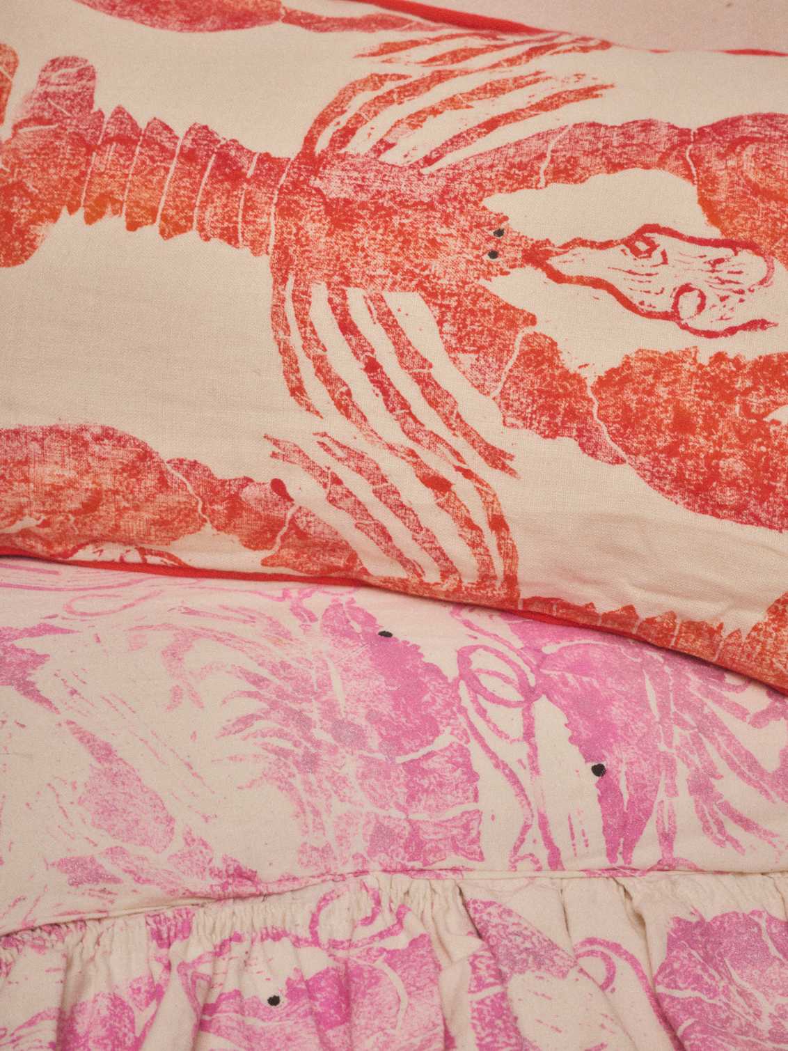 Pepé Prawn Cushion