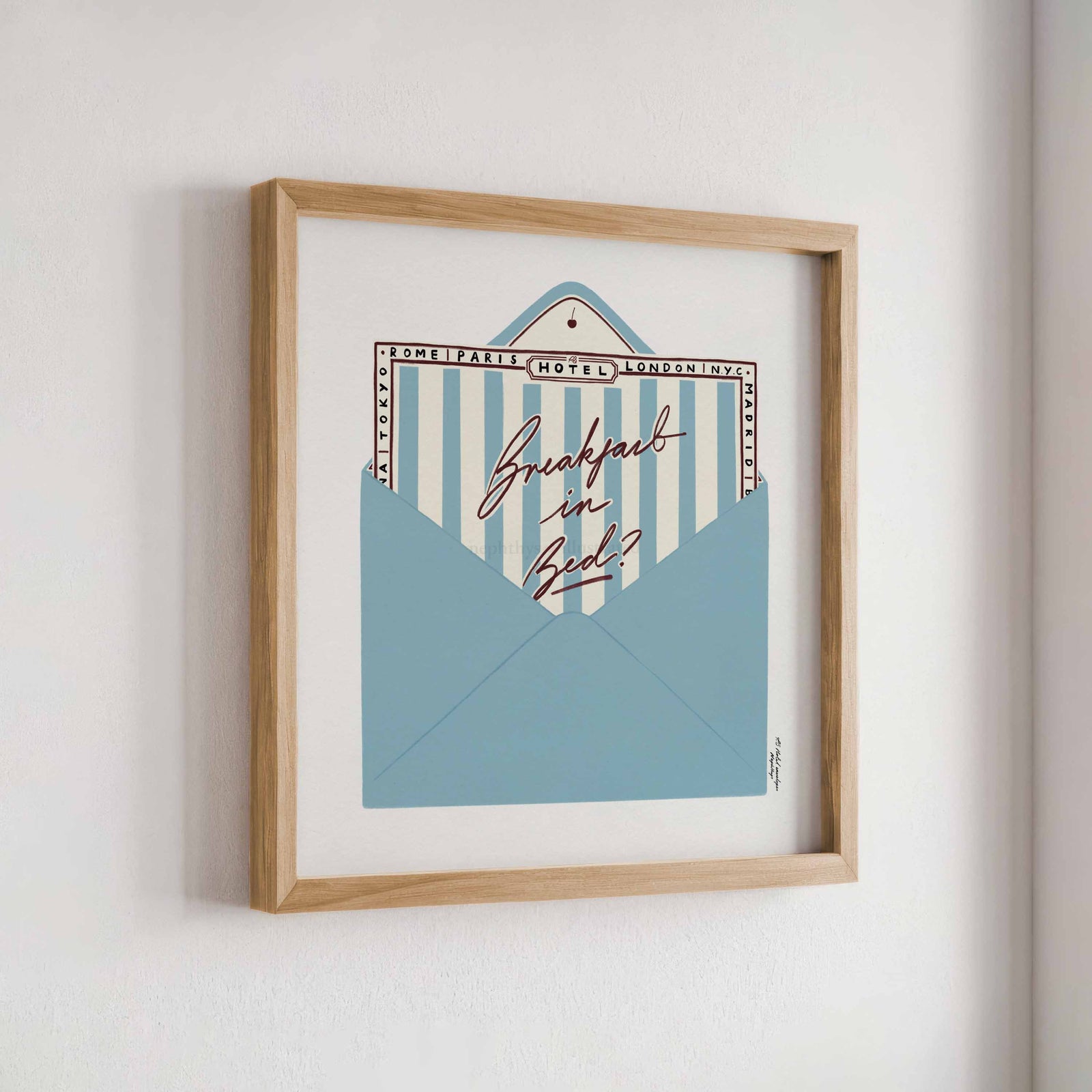 Breakfast in Bed (Square)