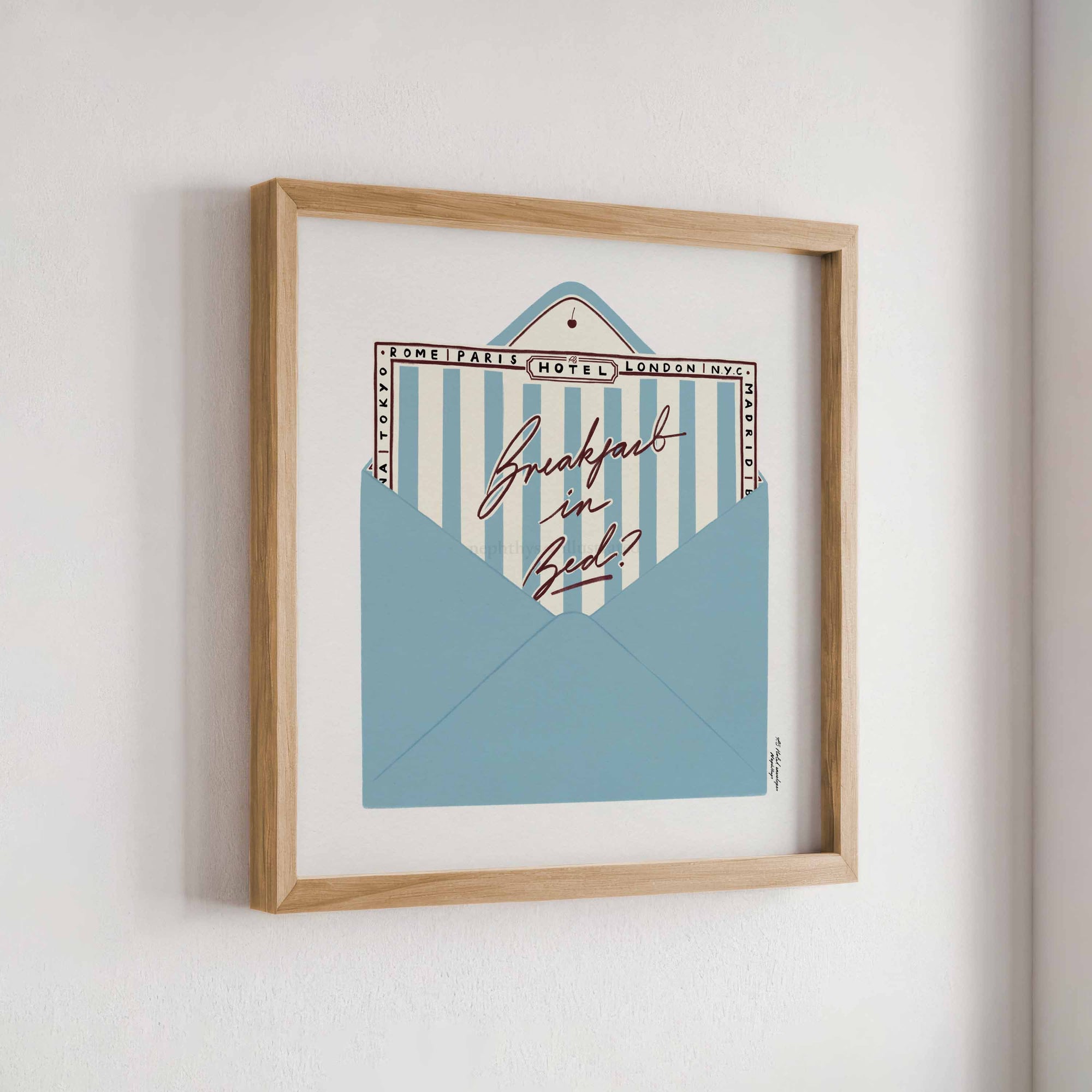 Breakfast in Bed (Square)