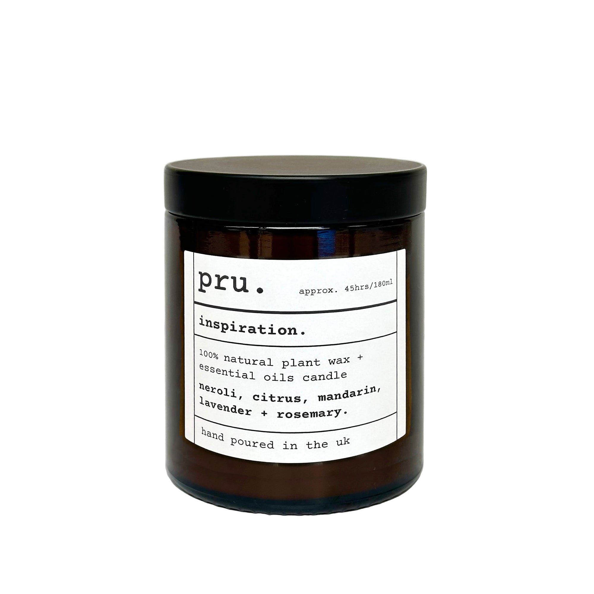 Apothecary 100% Essential Oil Massage Candle - Inspiration