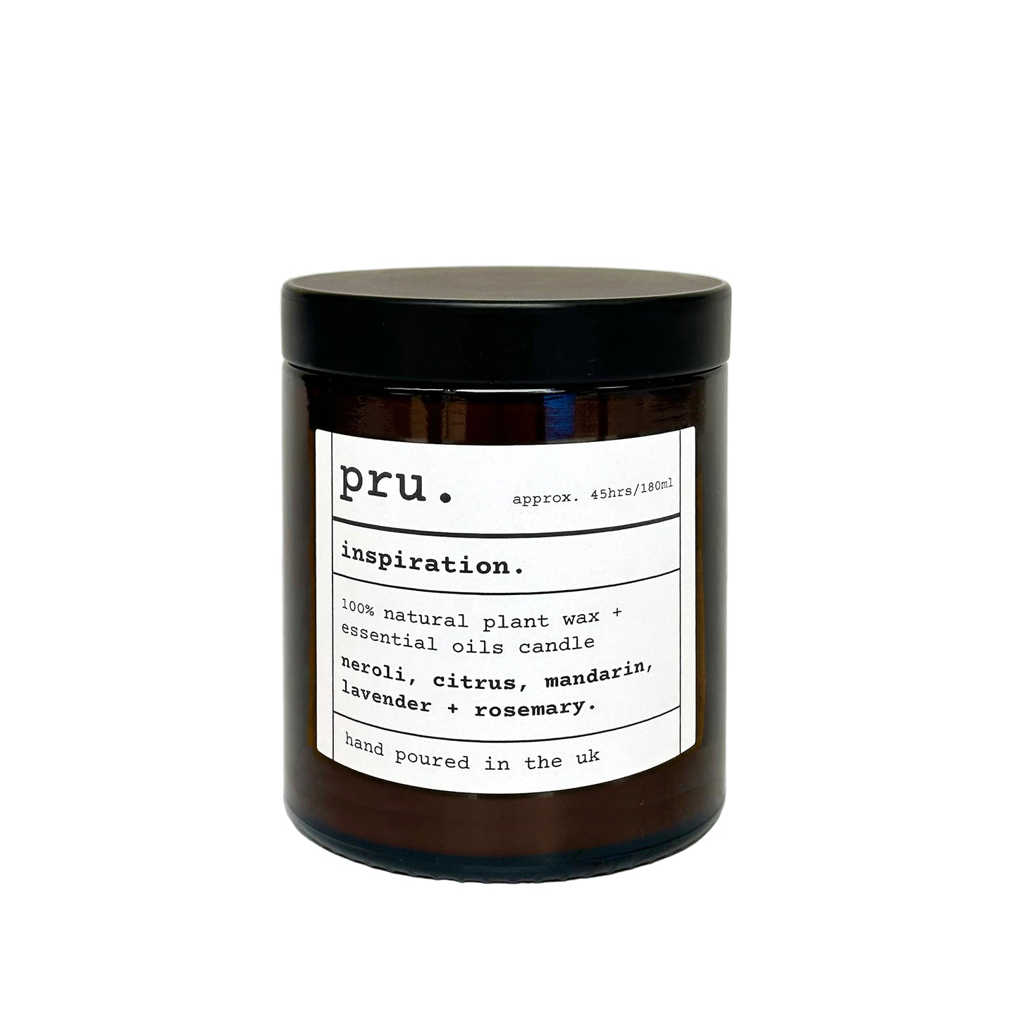 Apothecary 100% Essential Oil Massage Candle - Inspiration