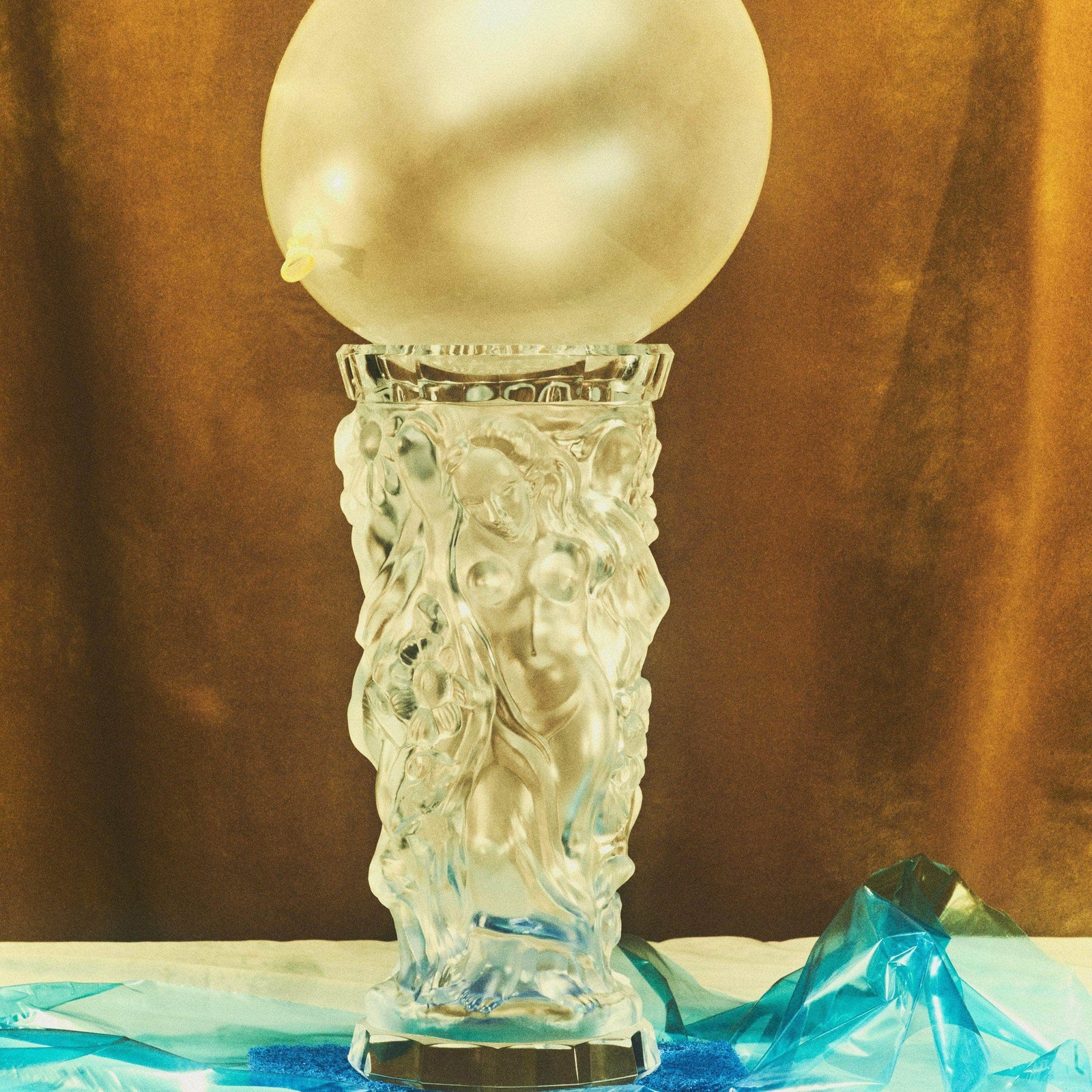 Michael Vase Clear Large