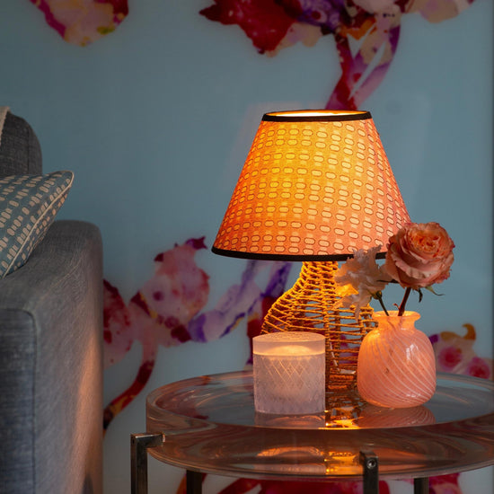 Lali II | Pink Fig 10" Empire Lampshade