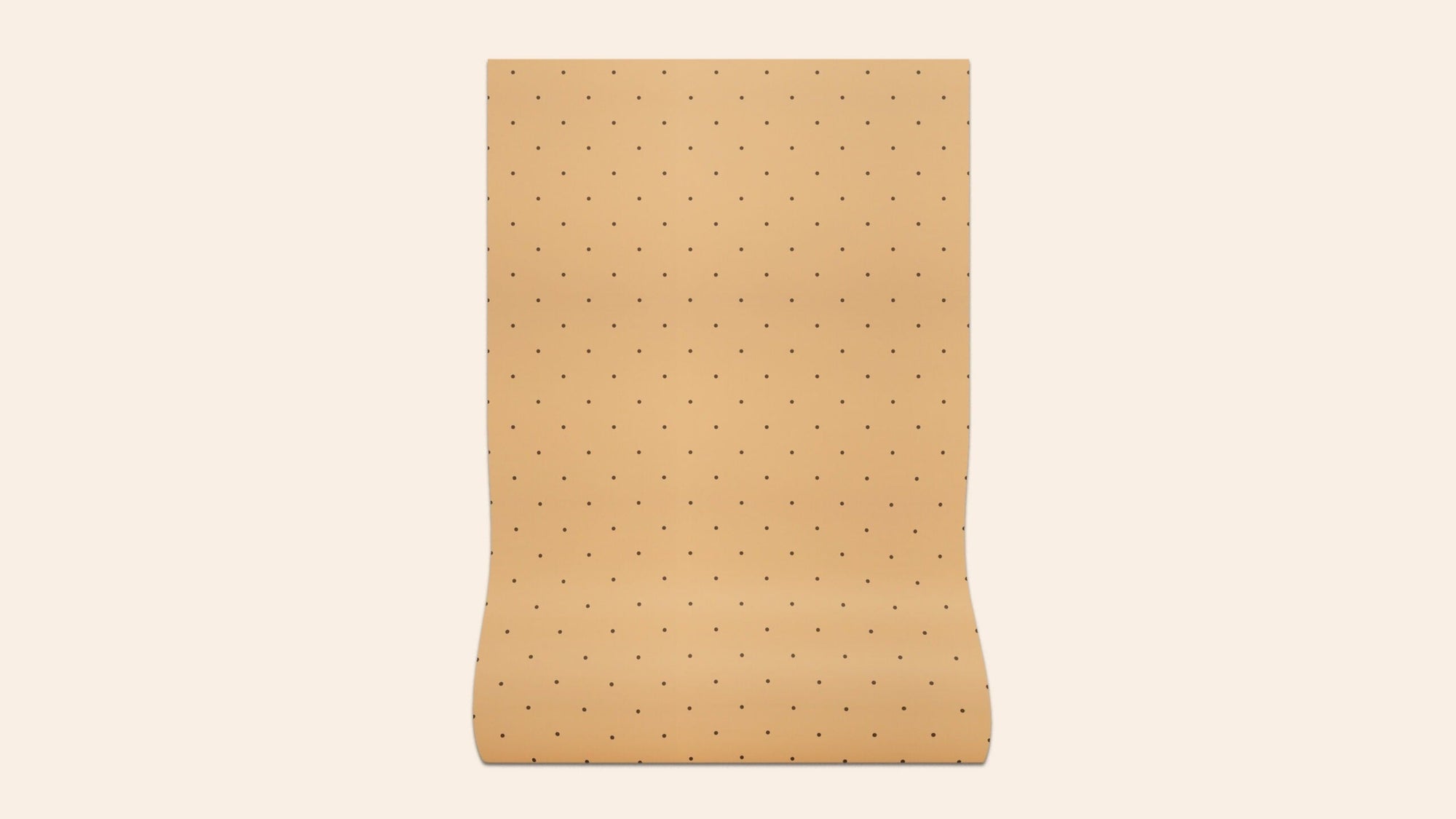 Dolce Dots Wallpaper, Panna Cotta, Roll