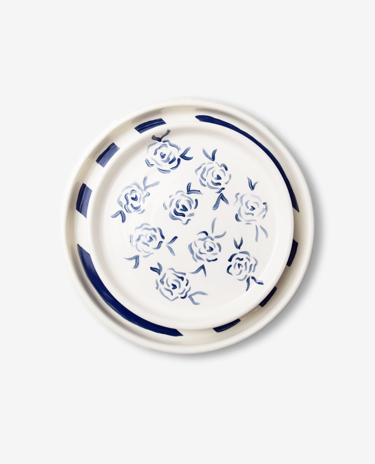 Royal Blue Dessert Plate