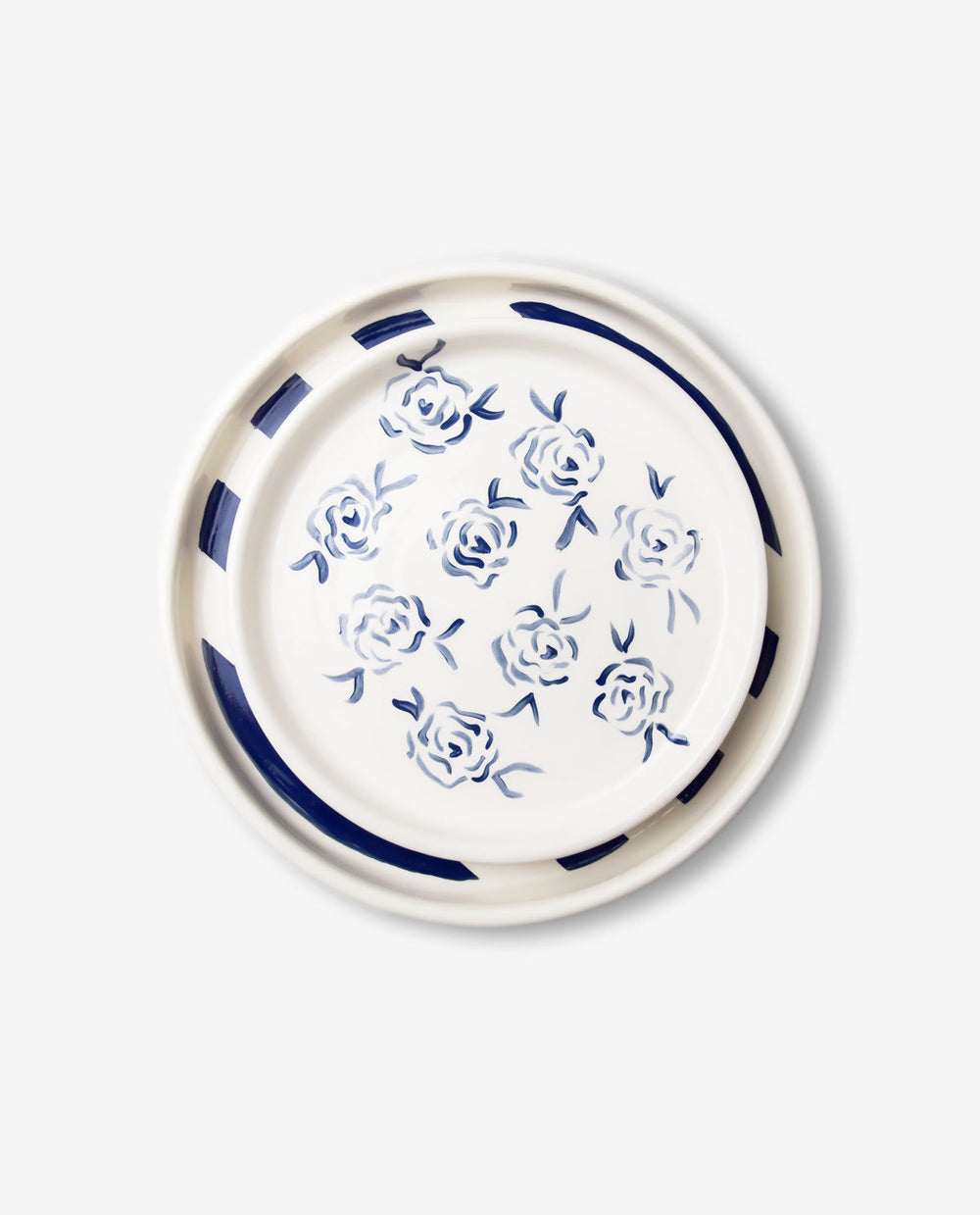 Royal Blue Dessert Plate