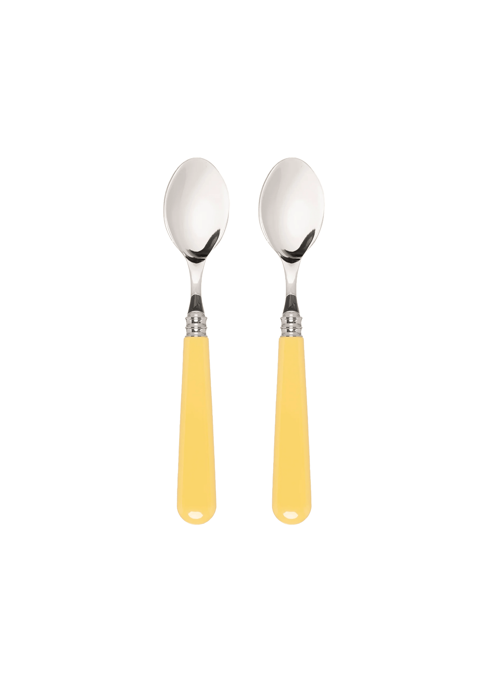 Butter Yellow Set of 2 Teaspoons
