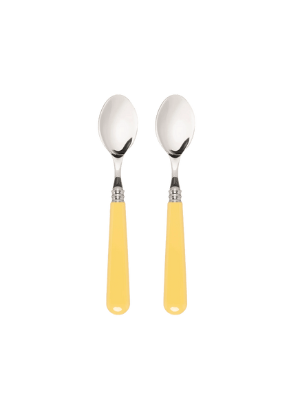 Butter Yellow Set of 2 Teaspoons