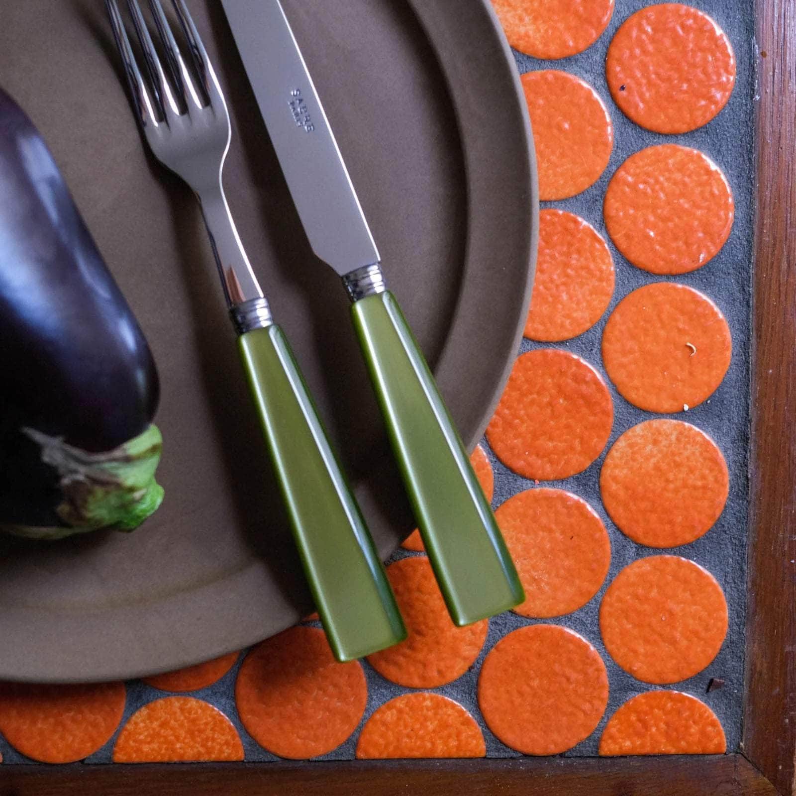 Icône 5 PC Cutlery Set, Linden Green