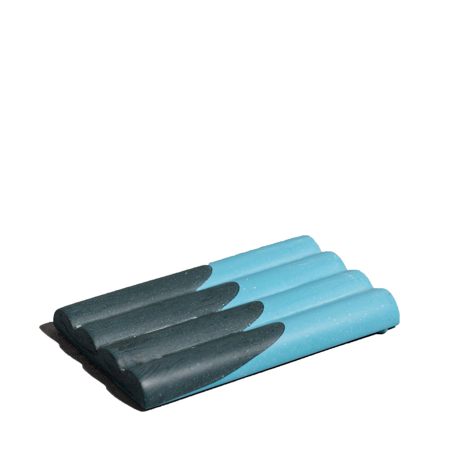 Soap Dish No1 - Dark Petrol & Electric Blue