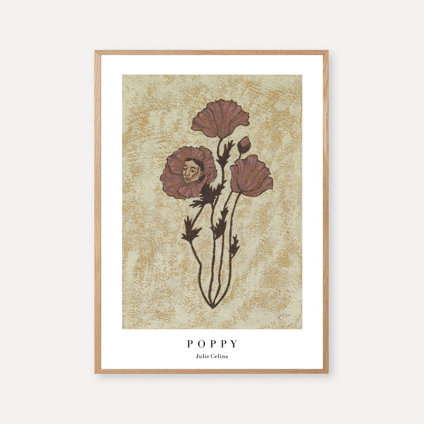 Poppy - Botanical Art Print
