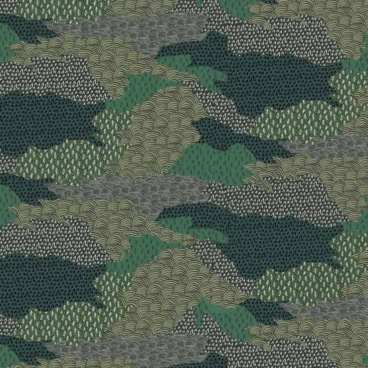 Ordnance survey - Multi Green (Fabric)