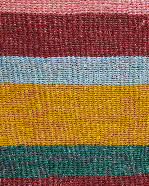 HEKA: Bold Striped Sisal Shopper