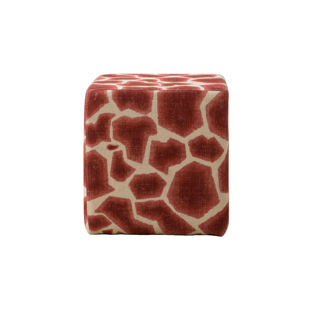 Llanes Calobra Red Pouf