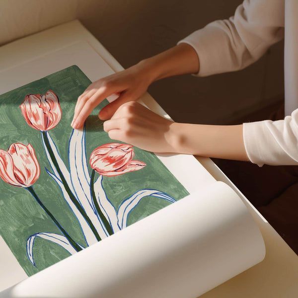 Tulip Art Print-