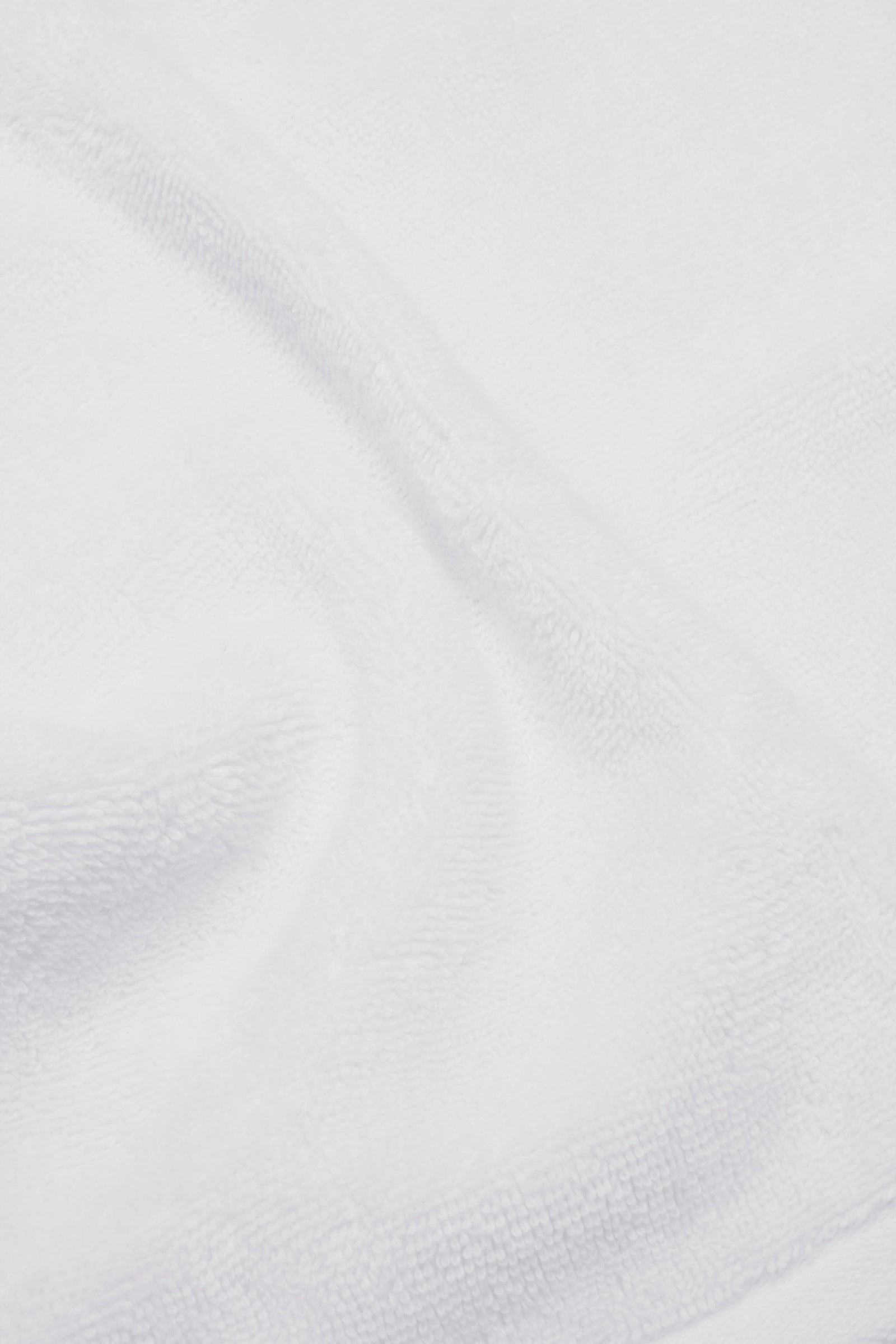 Organic Cotton Face Towel - Classic White