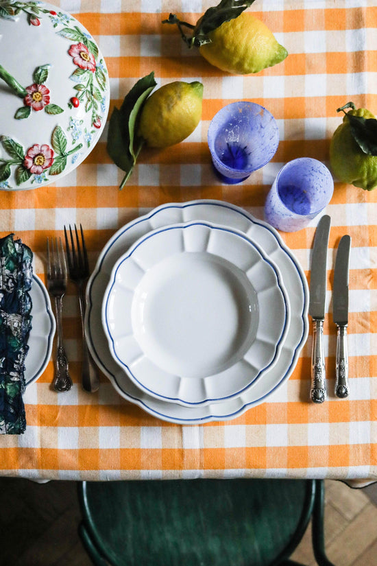 Romilly Pasta Dish, Blue, Set Of 4