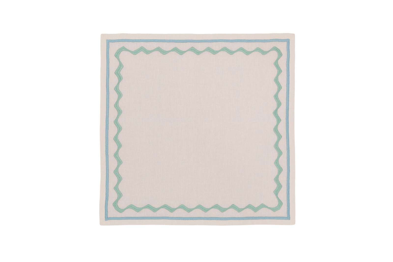 Embroidered Linen Napkins (Set of 4) 18×18 in