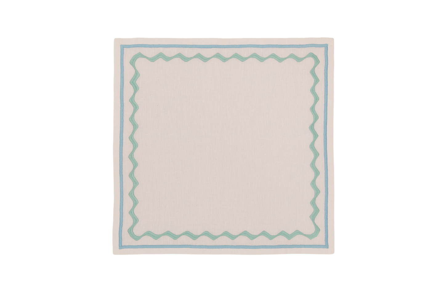 Embroidered Linen Napkins (Set of 4) 18×18 in