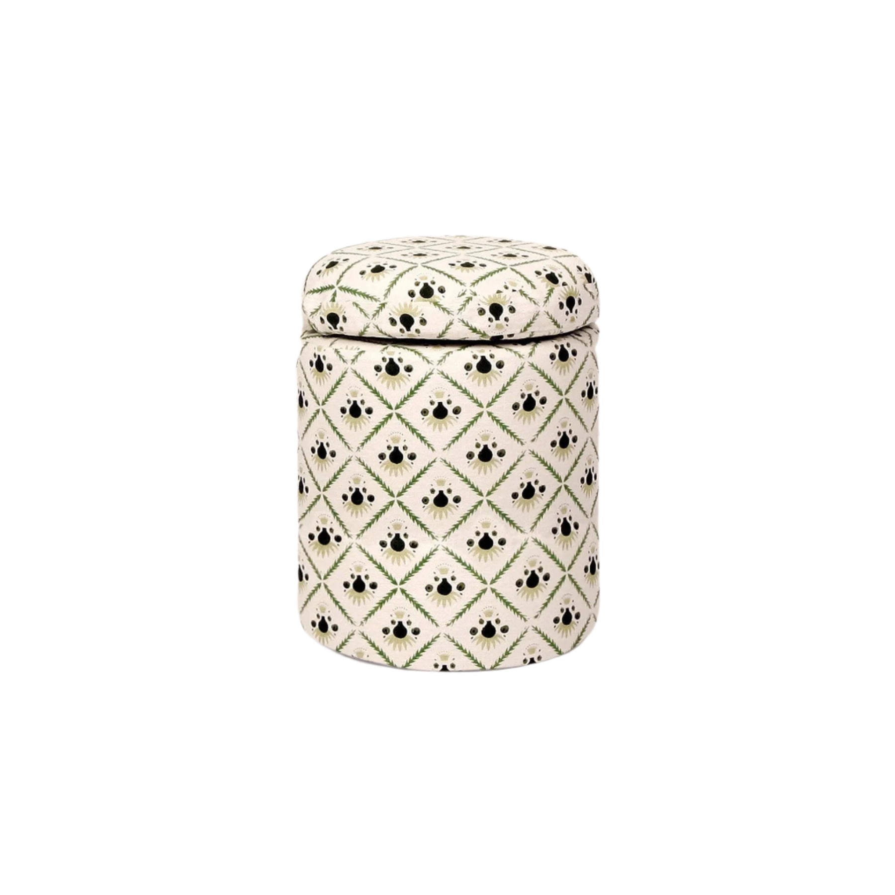 Aurora Footstool, Moss