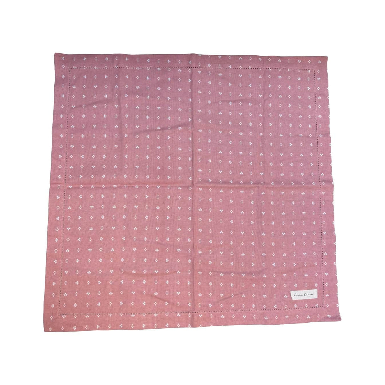 Minni Napkin - Resist Dyed Red