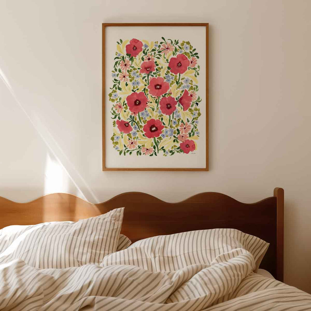 Summer Poppies Art Print