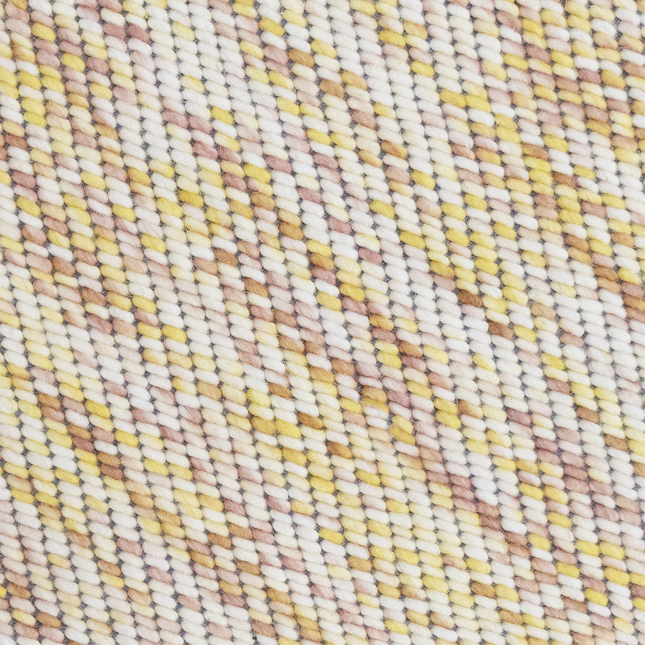 Flatweave Rug - Pink & Yellow
