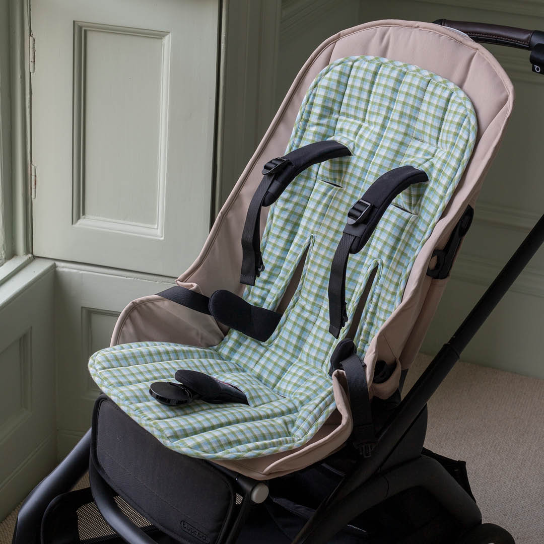 Pram Liner - Little Farm / Greenhouse Gingham