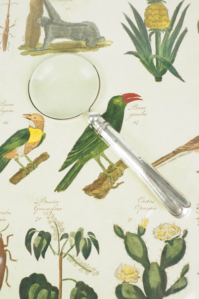 Victorian Sterling Silver Magnifying Glass