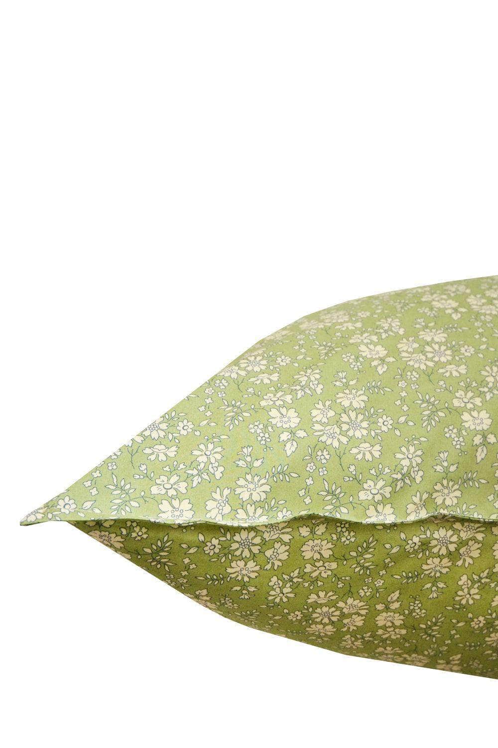 Pillowcase Made With Liberty Fabric Capel Pistachio