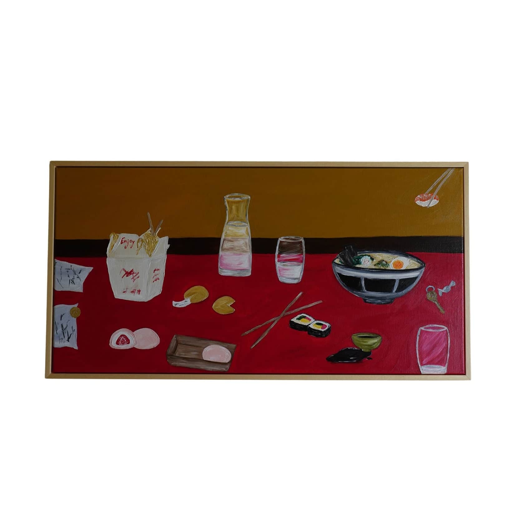 Take Out and Movies Painting