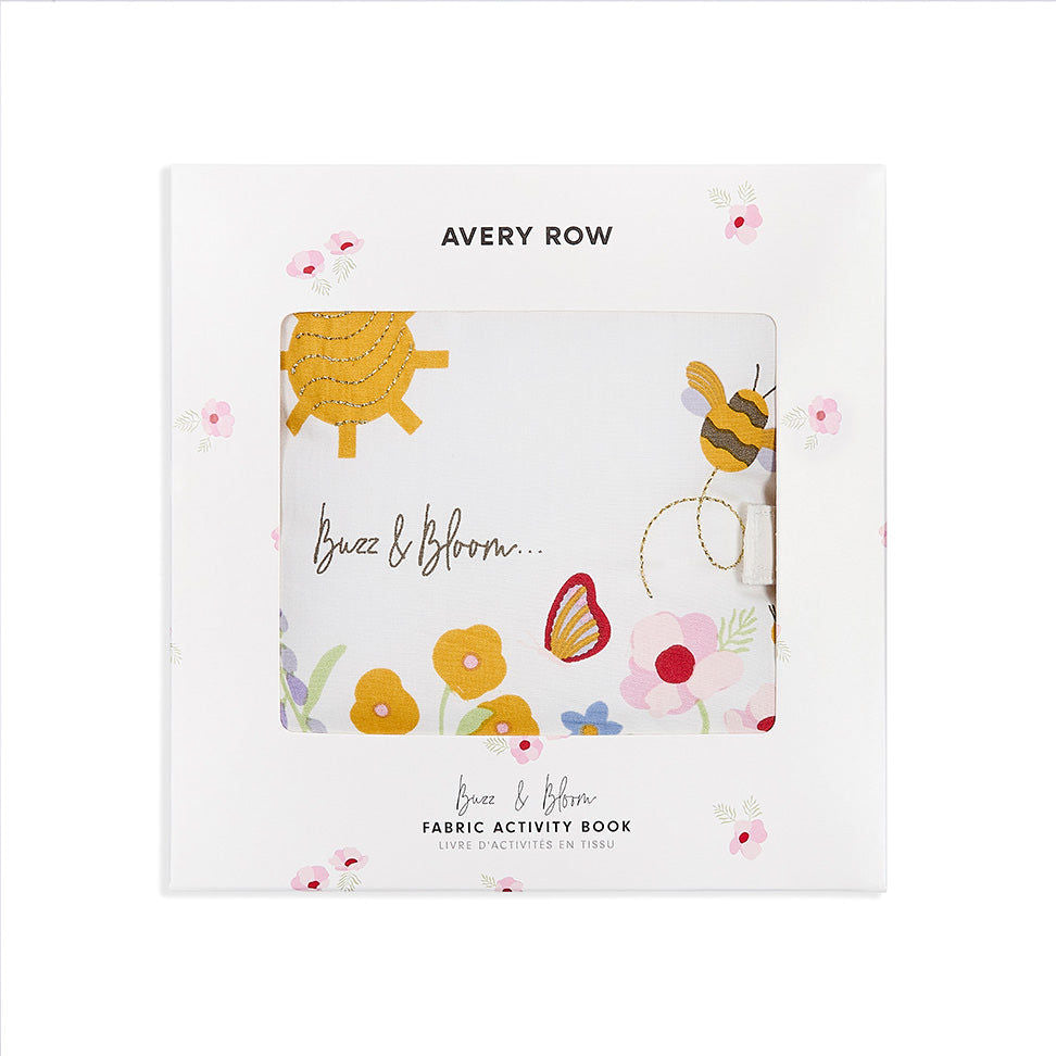 Baby Fabric Book - Wildflower Garden